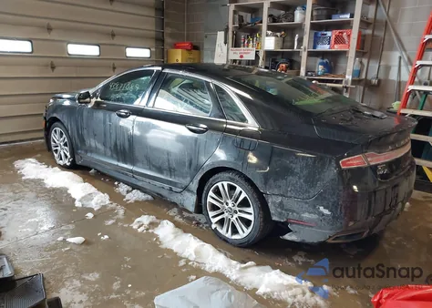 2015 Lincoln Mkz Hybrid из США, поврежденный, VIN 3LN6L2LU0FR602879